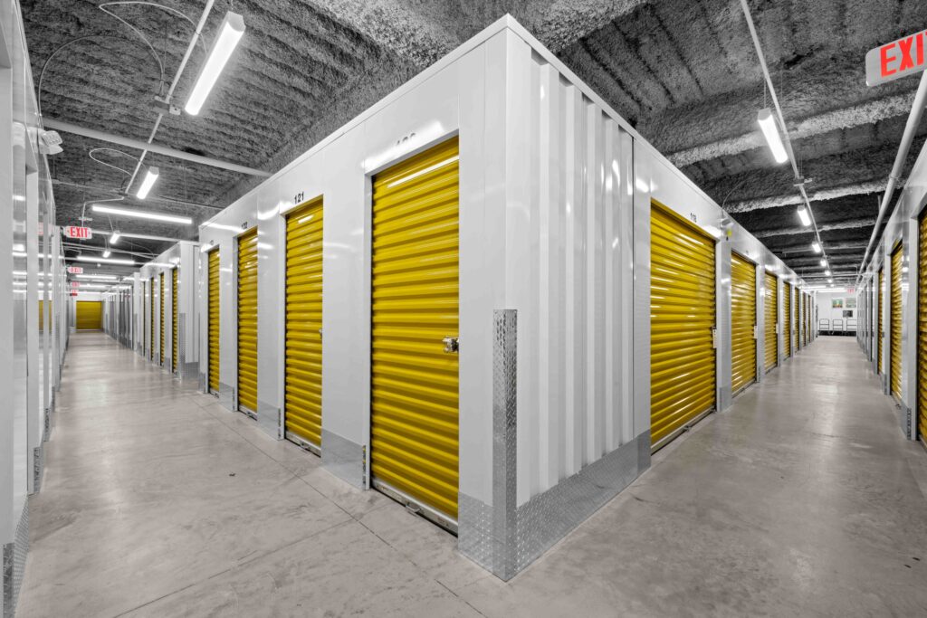climate-controlled storage units at University Storage in Charlotte, NC